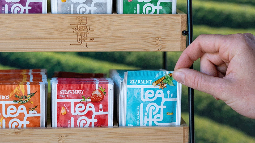 Assortiment thee, theesoorten en theemerken