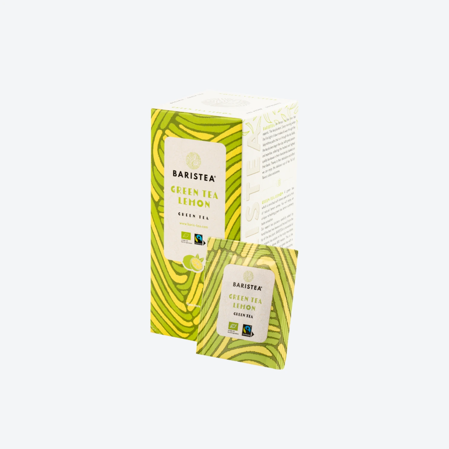 Baristea Green Tea Lemon BIO Fairtrade