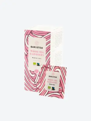 Baristea White Tea Raspberry BIO Fairtrade Baristea White Tea Raspberry BIO Fairtrade