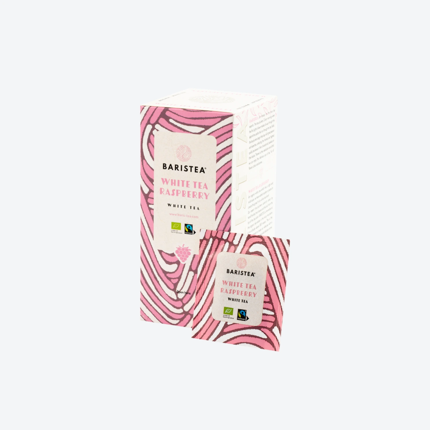 Baristea White Tea Raspberry BIO Fairtrade