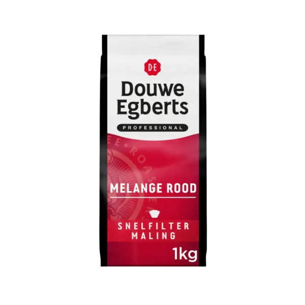 Douwe Egberts Melange Rood Filterkoffie Douwe Egberts Melange Rood Filterkoffie