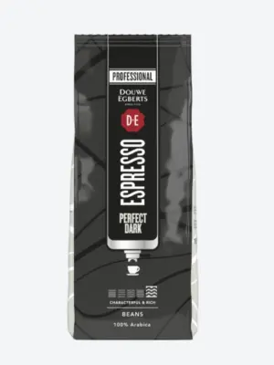 Douwe Egberts espressobonen perfect dark