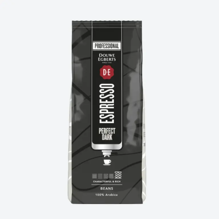 Douwe Egberts espressobonen perfect dark