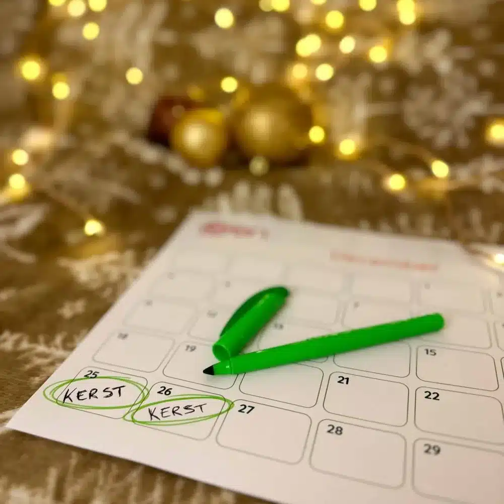 Feyen kalender kerst