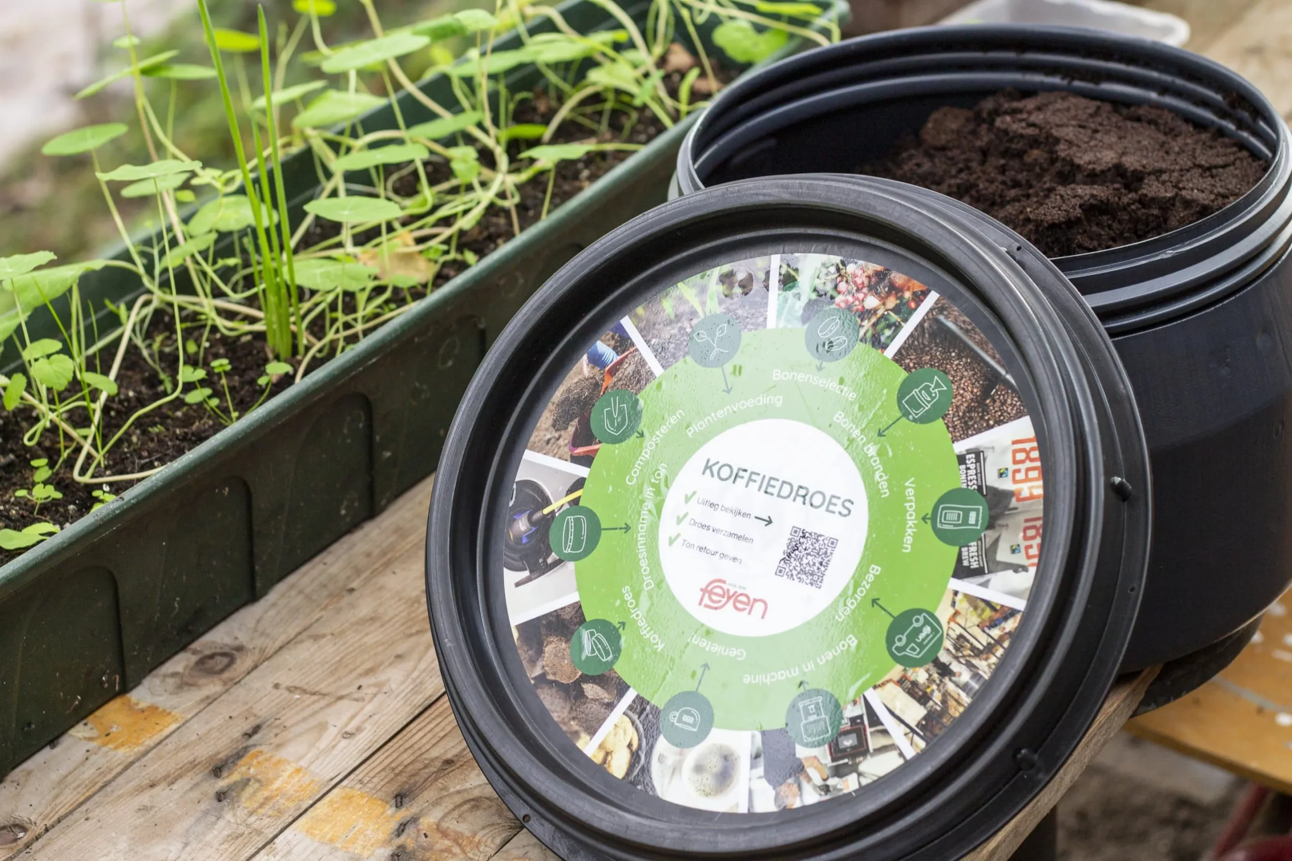 Koffiedroes | Goede koffie op het werk