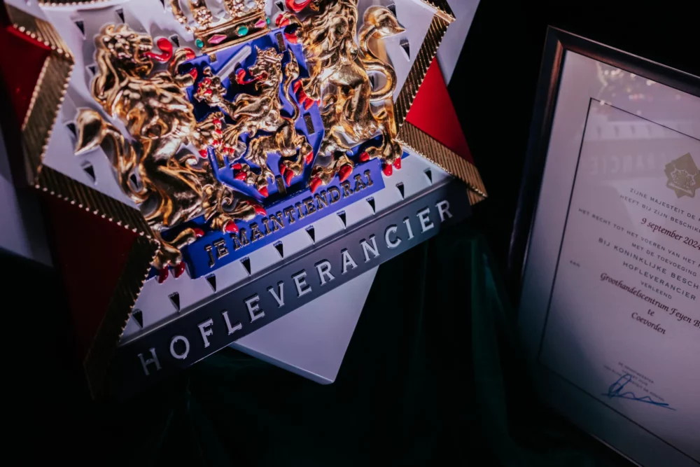 Koninklijke Beschikking Hofleverancier - 125 jaar Feyen - Goede koffie op het werk