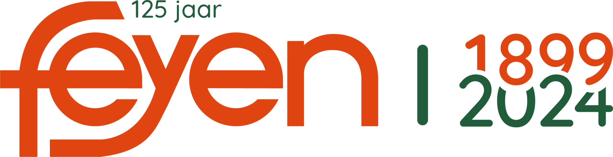 Logo Feyen jubileum 2024