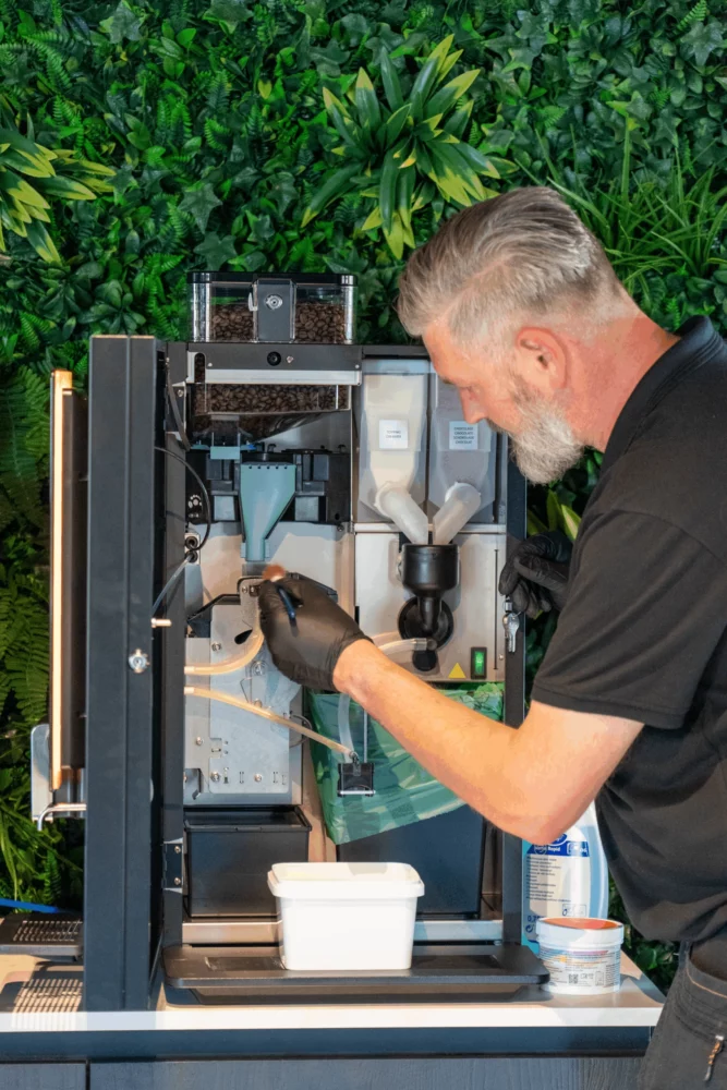 Koffiemachine Operating