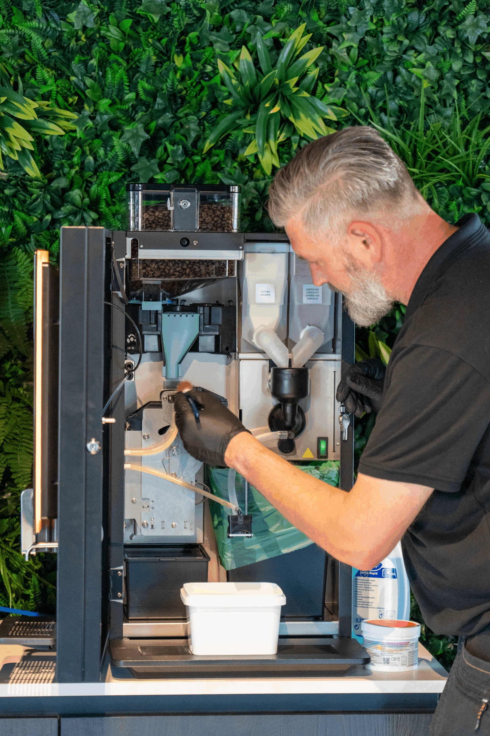 Koffiemachine Operating