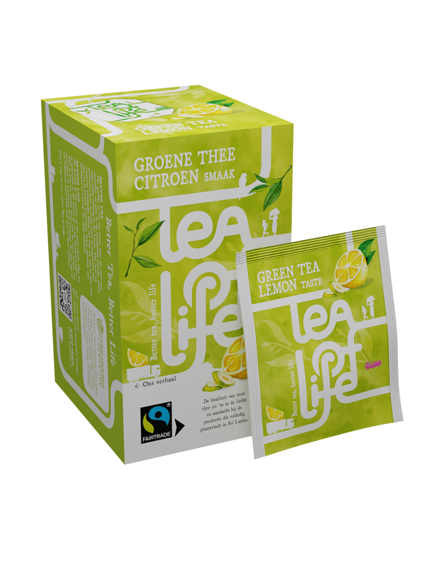 Tea of life verpakking Groene Thee citroen